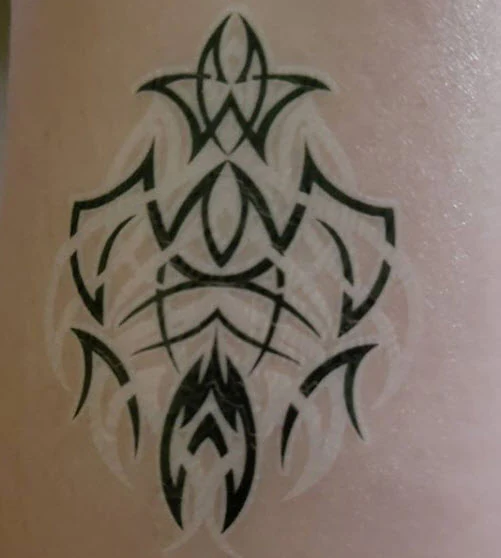 Tribal & Tiger Glow In The Dark Tattoos - Image 6