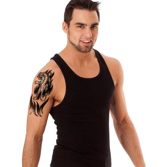 Tribal Tiger Sleeve Tattoo - Image 2