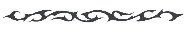 Tribal Wave Armband Tattoo