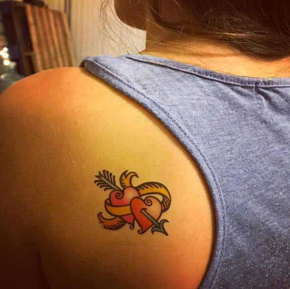Two Hearts Tattoo - Image 3