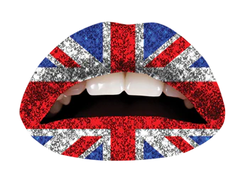 Union Jack Glitteratti Violent Lips