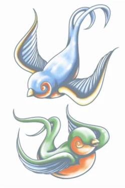 Vintage Swallows Tattoos - Image 2