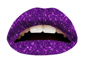 Violet Glitteratti Violent Lips