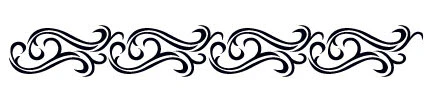 Waves Armband Tattoo