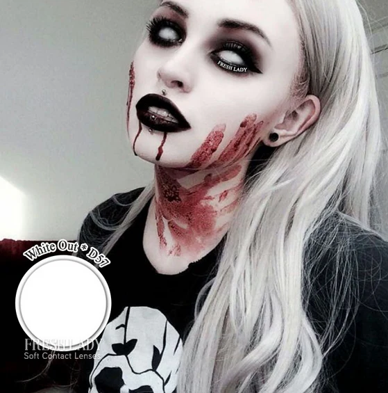 White Out Coloured Contact Lenses - Image 5