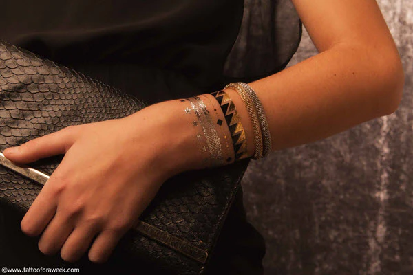 Yolo Metallic Tattoos - Image 2
