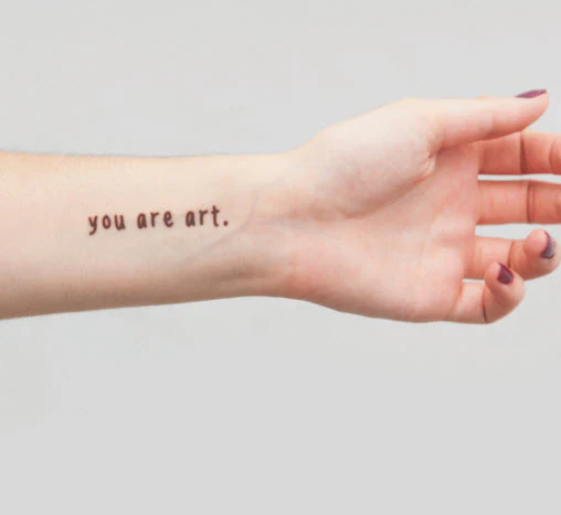 You Are Art. - Tattoonie - Image 3