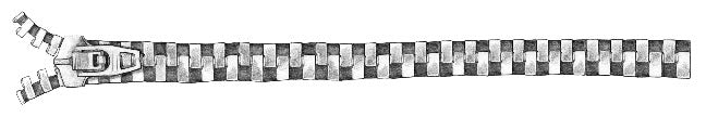 Zipper Armband - Glow Tattoo