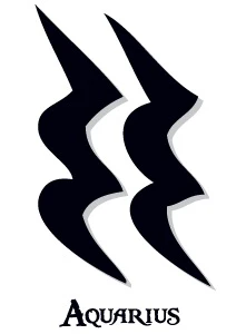 Zodiac "Aquarius" Tattoo